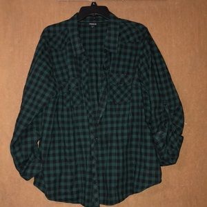 Torrid flannel Size 2